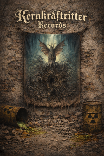 Soul Grinder "Frozen Halls" Flagge 80 x 80 cm